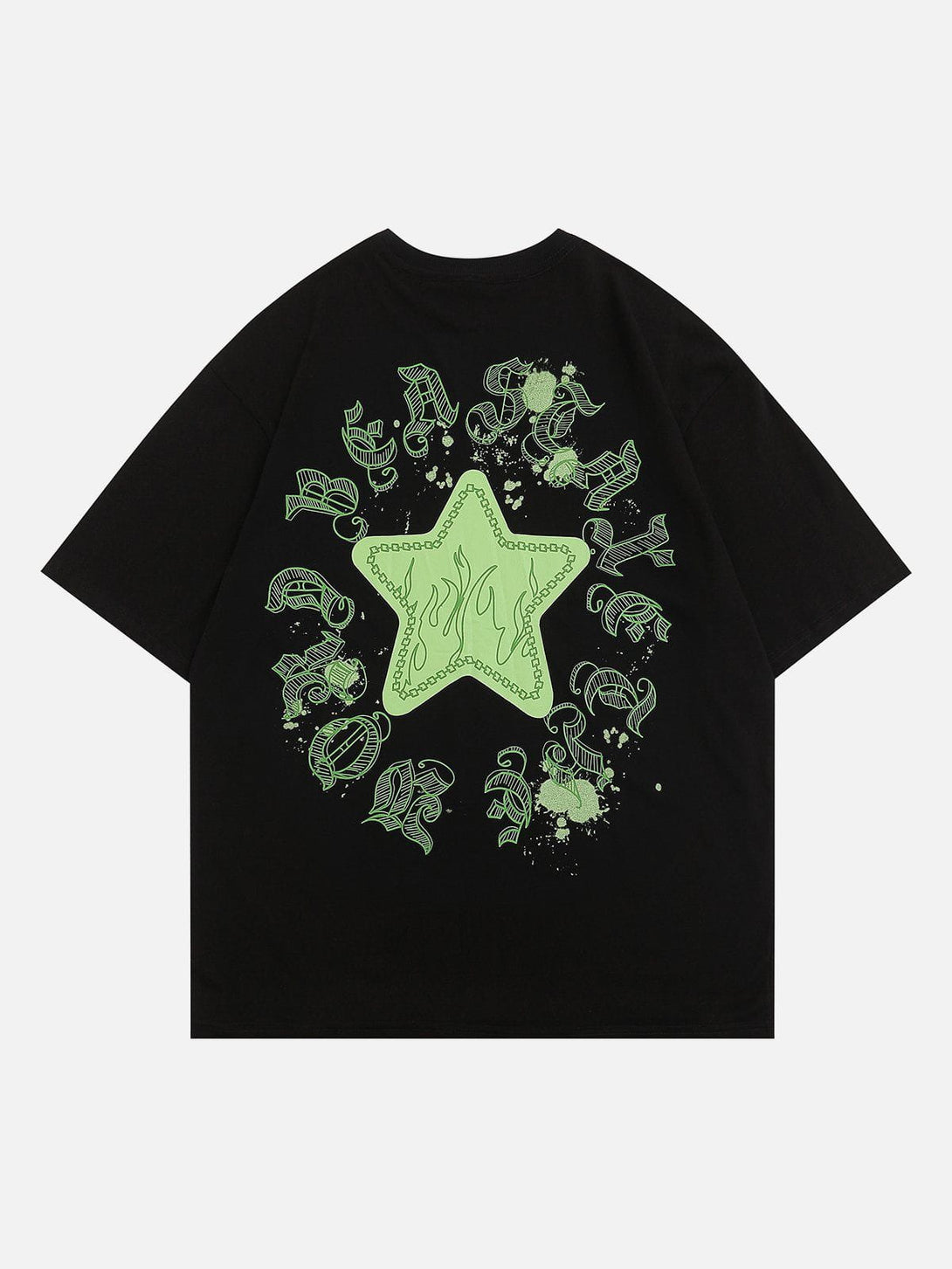 AlanBalen® - Star Flame Print Tee AlanBalen