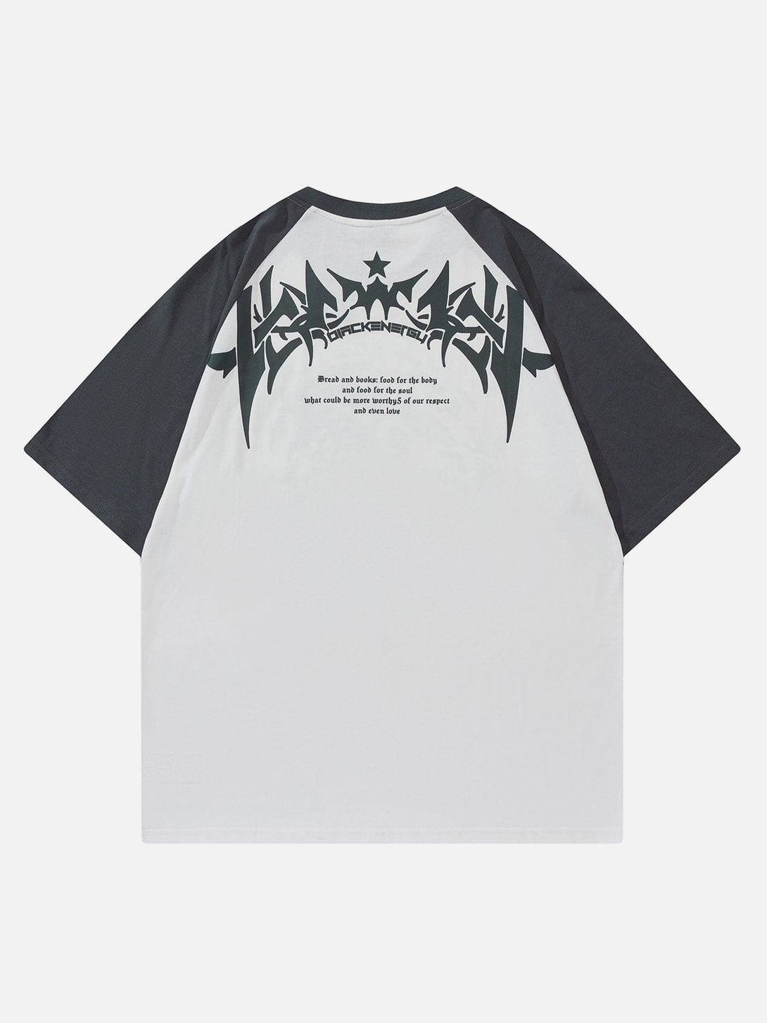 AlanBalen® - Star Gothic Leeter Print Tee AlanBalen