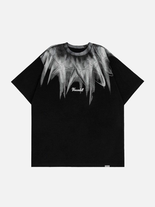 AlanBalen® - Star Ink Print Tee AlanBalen