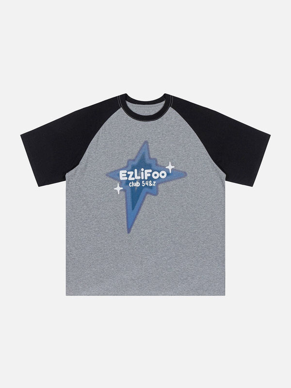 AlanBalen® - Star Patchwork Tee AlanBalen