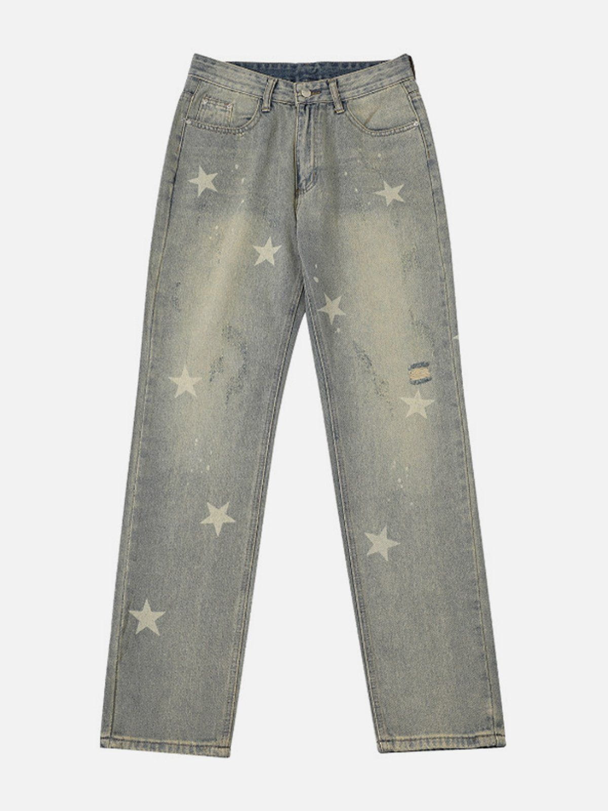 AlanBalen® - Star Print Jeans