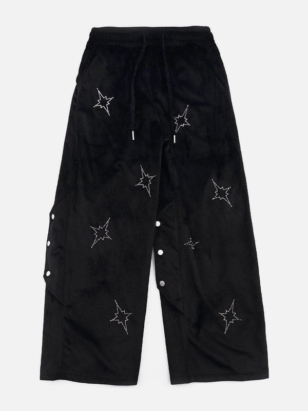 AlanBalen® - Star Sticker Diamond Pants AlanBalen