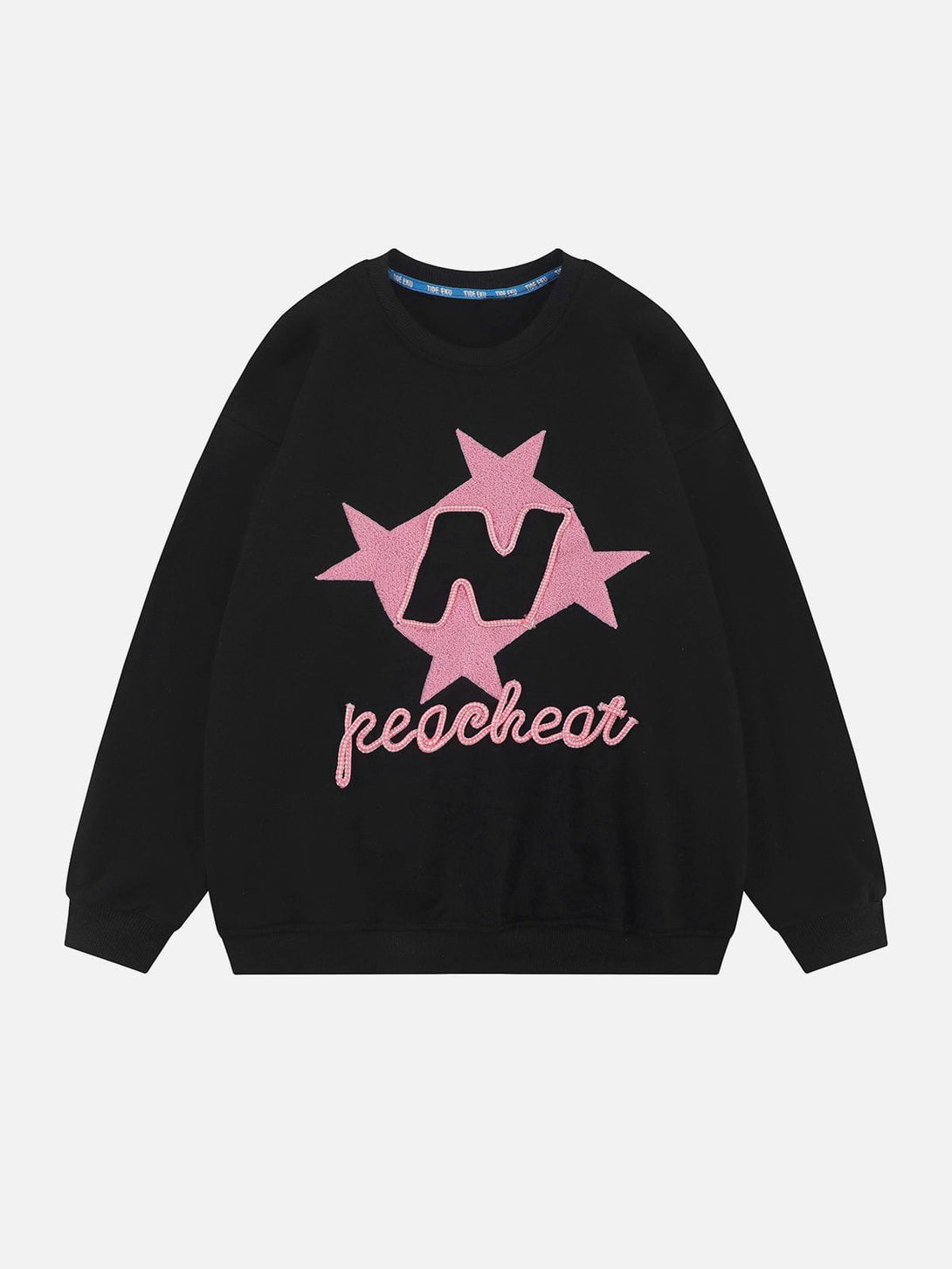 AlanBalen® - Star Terry Embroidered Sweatshirt AlanBalen