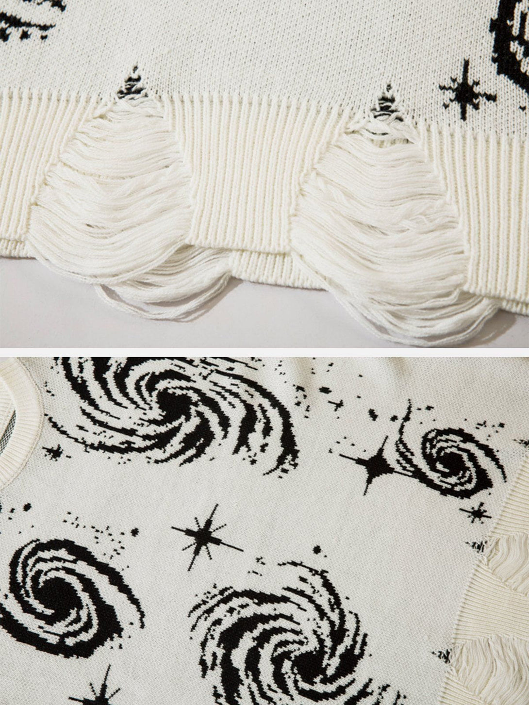 AlanBalen® - Starry Night Jacquard Knit Sweater AlanBalen