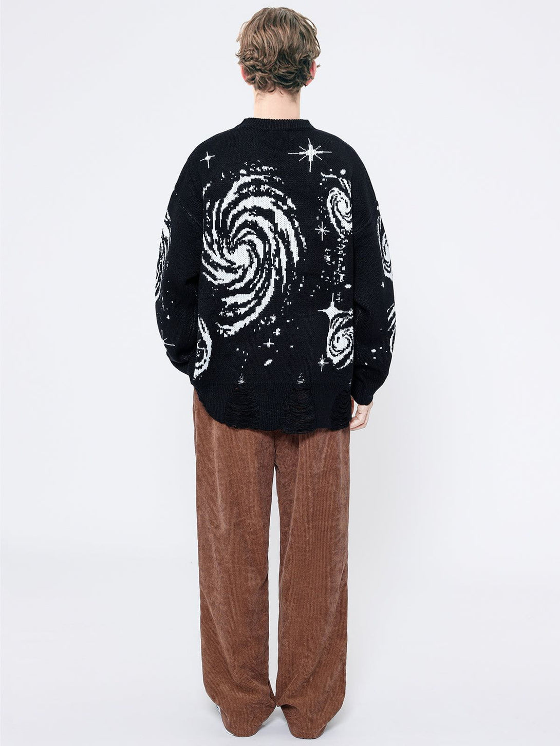 AlanBalen® - Starry Night Jacquard Knit Sweater AlanBalen