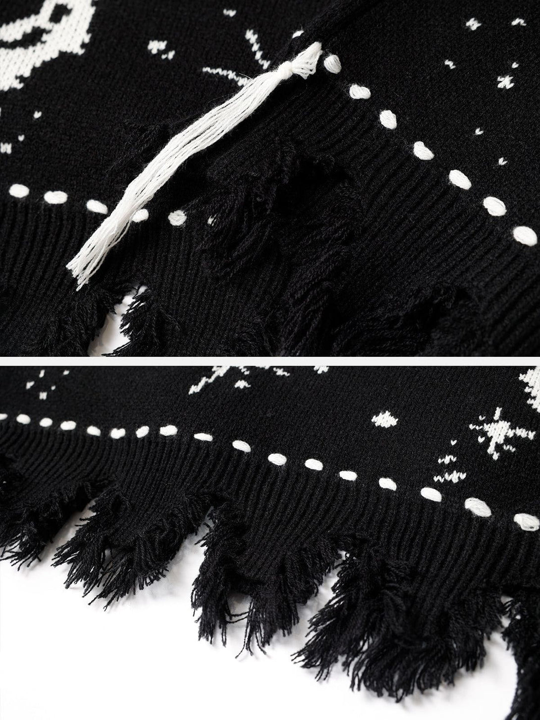 AlanBalen® - Starry Night Swirl Graphic Sweater Vest AlanBalen