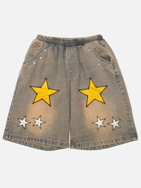 AlanBalen® - Stars and Letter Shorts AlanBalen