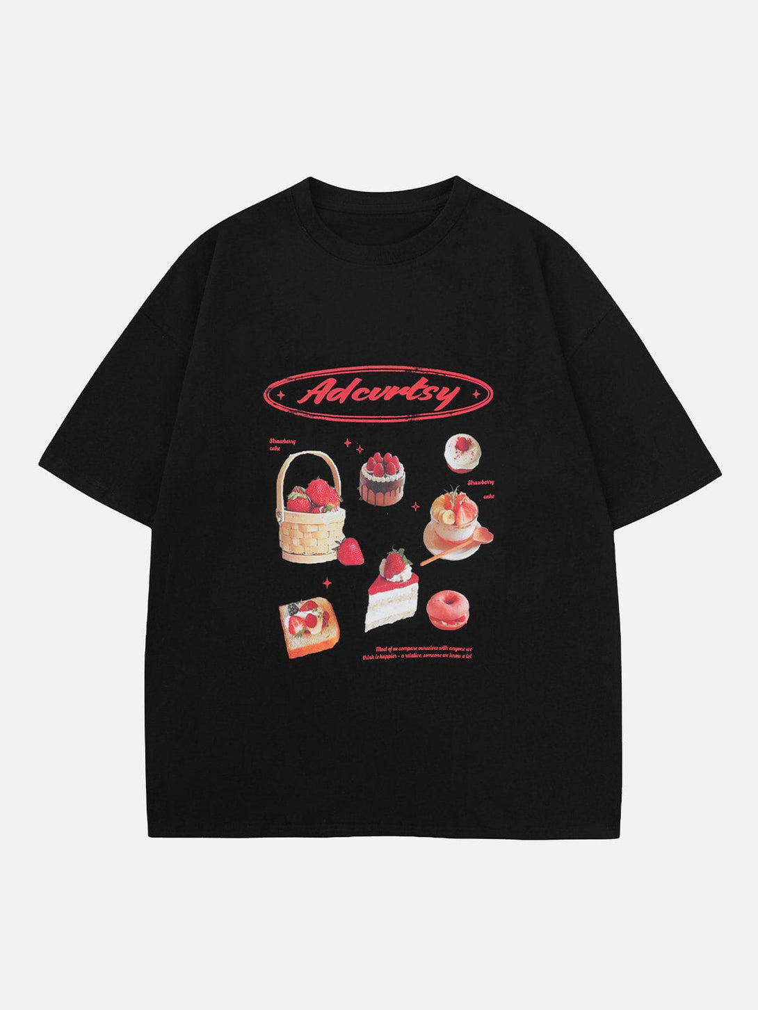 AlanBalen® - Strawberry Cake Print Tee AlanBalen