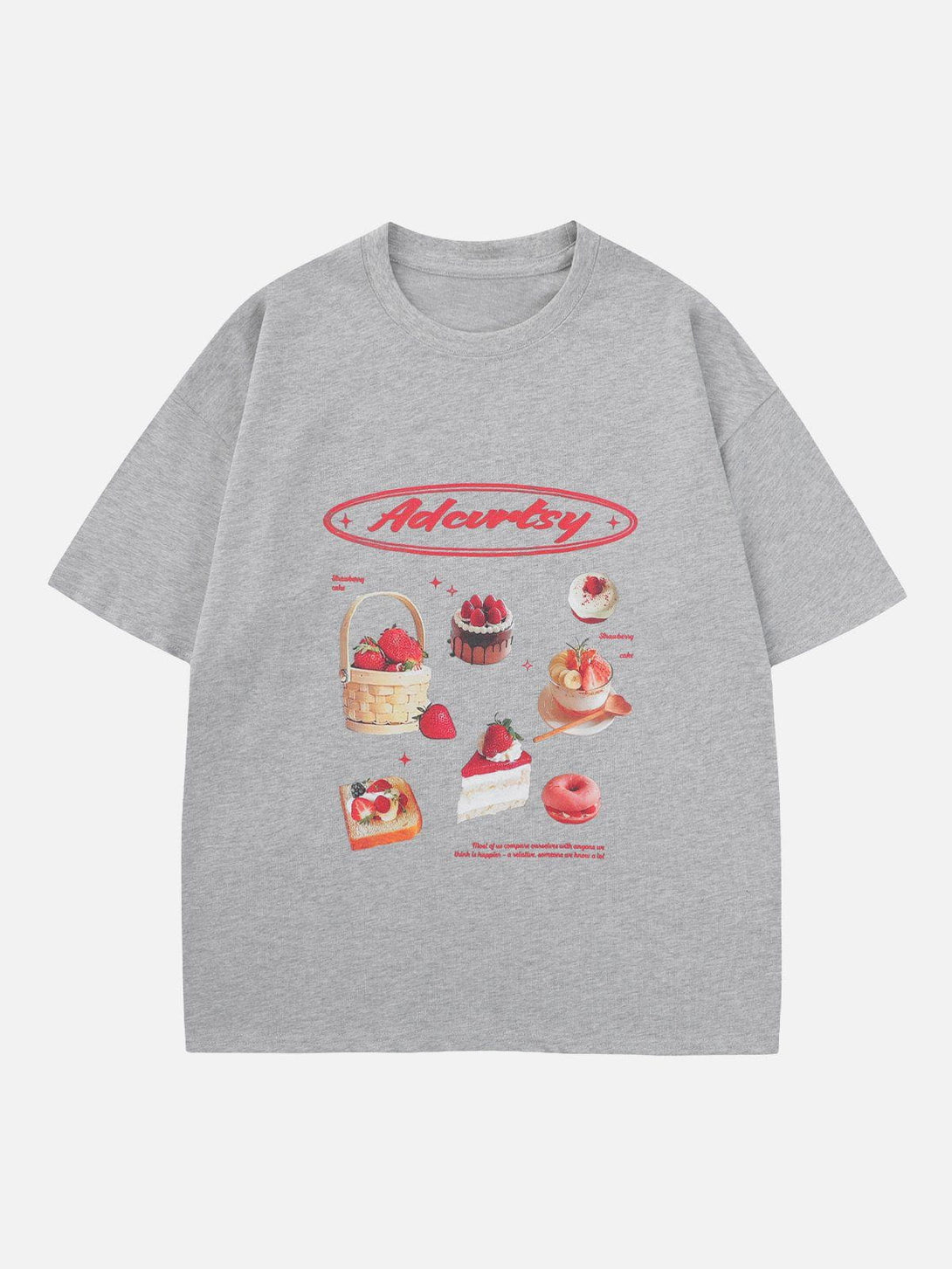 AlanBalen® - Strawberry Cake Print Tee AlanBalen