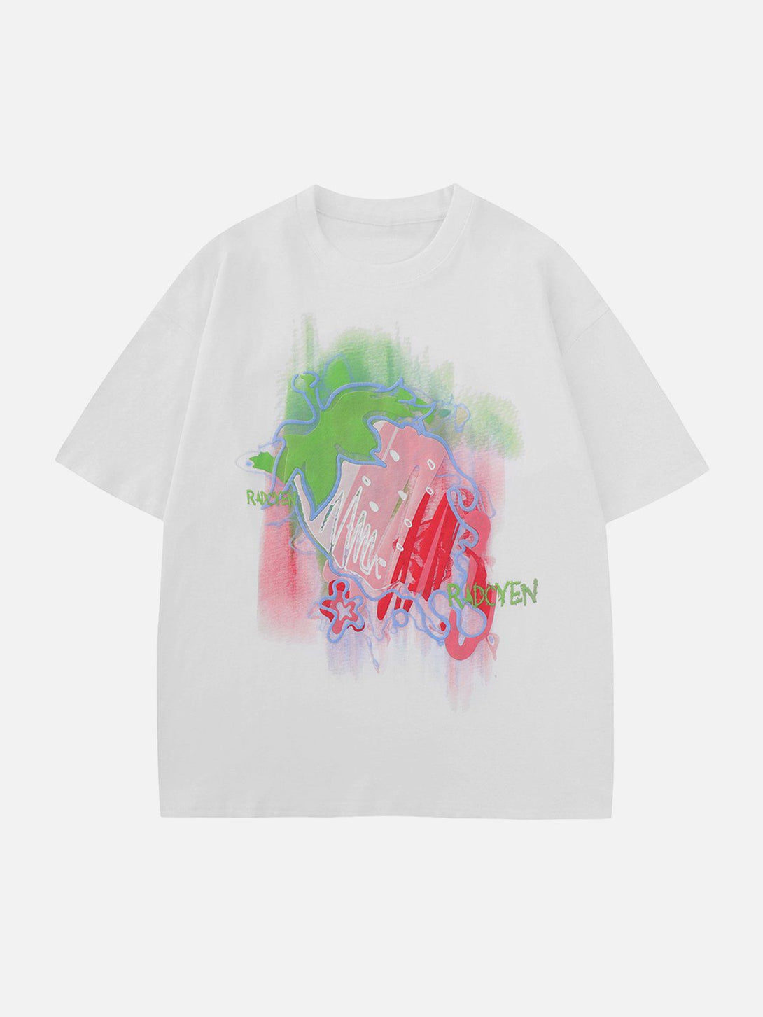 AlanBalen® - Strawberry Embroidery Tee AlanBalen