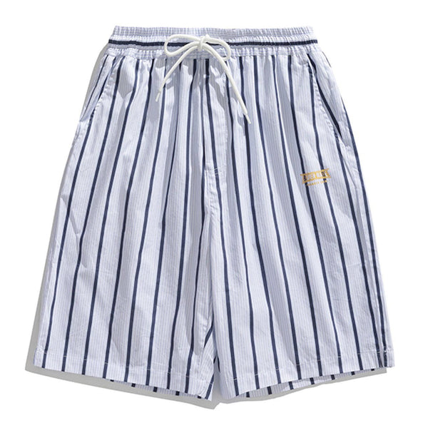 AlanBalen® - Stripe Drawstring Shorts AlanBalen