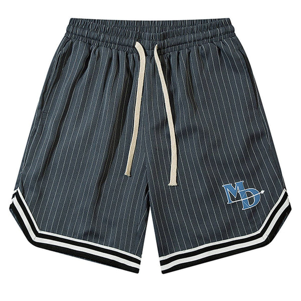 AlanBalen® - Stripe Drawstring Shorts AlanBalen