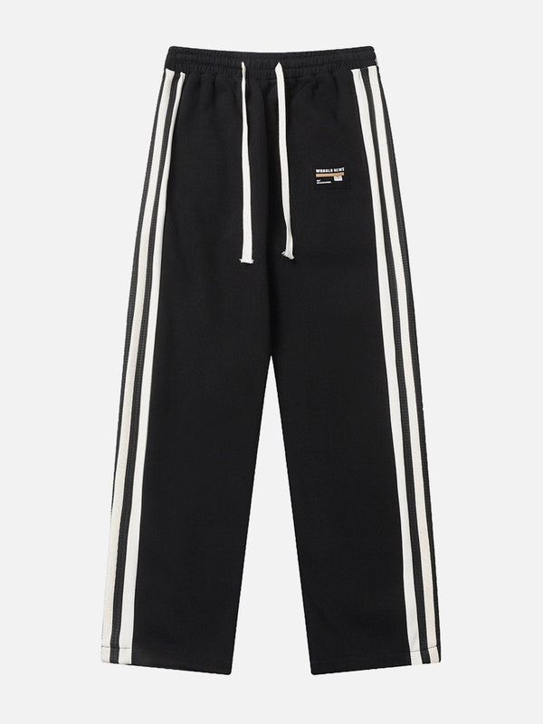 AlanBalen® - Stripe Drawstring Sweatpants AlanBalen