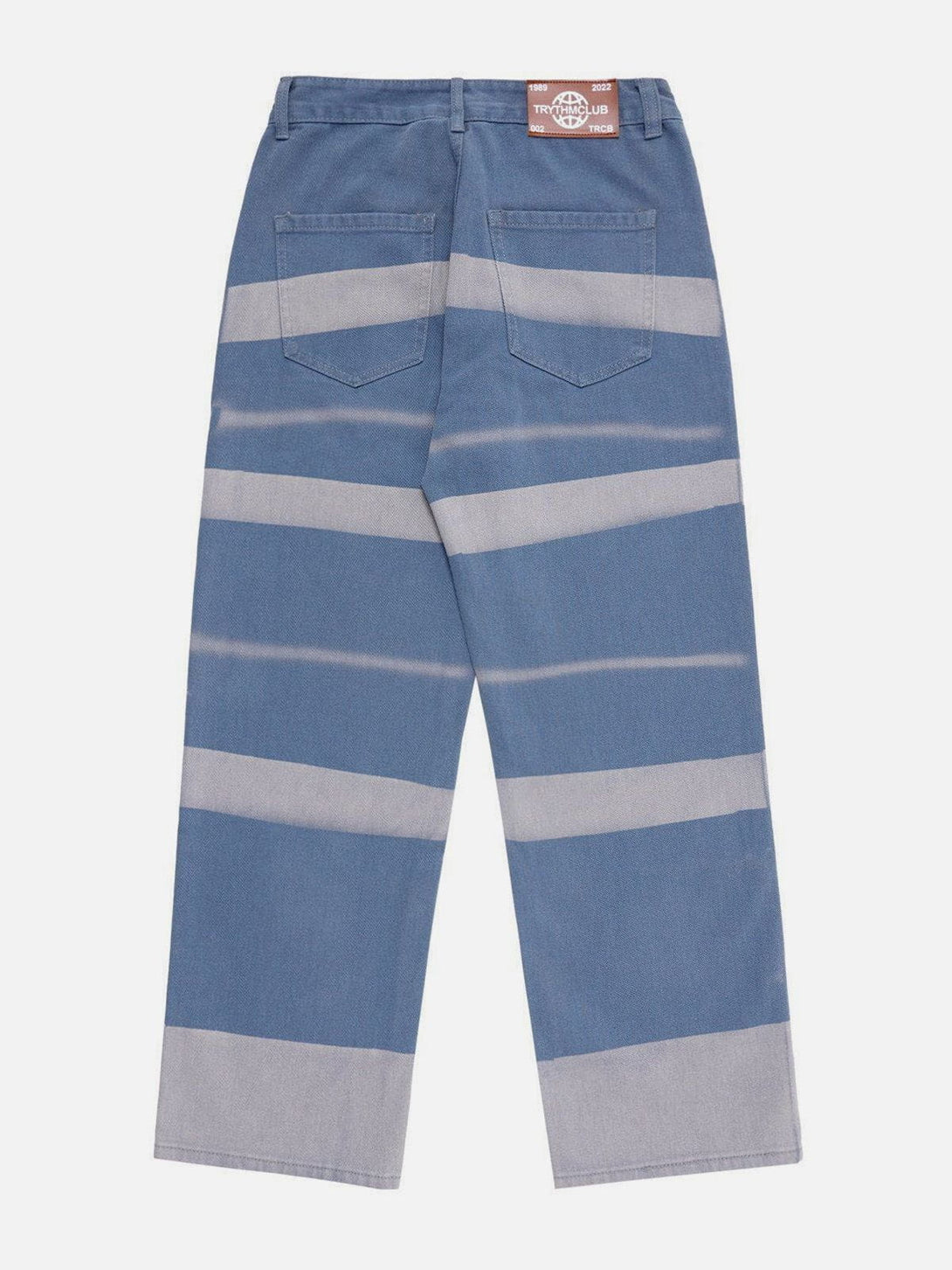 AlanBalen® - Stripe Splicing Jeans AlanBalen