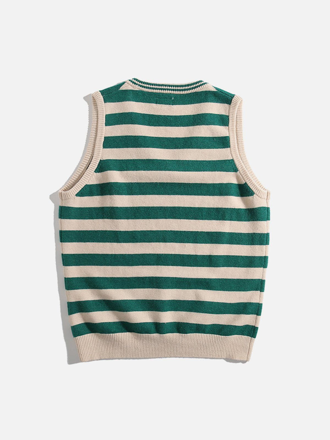 AlanBalen® - Striped Color Blocking Sweater Vest AlanBalen
