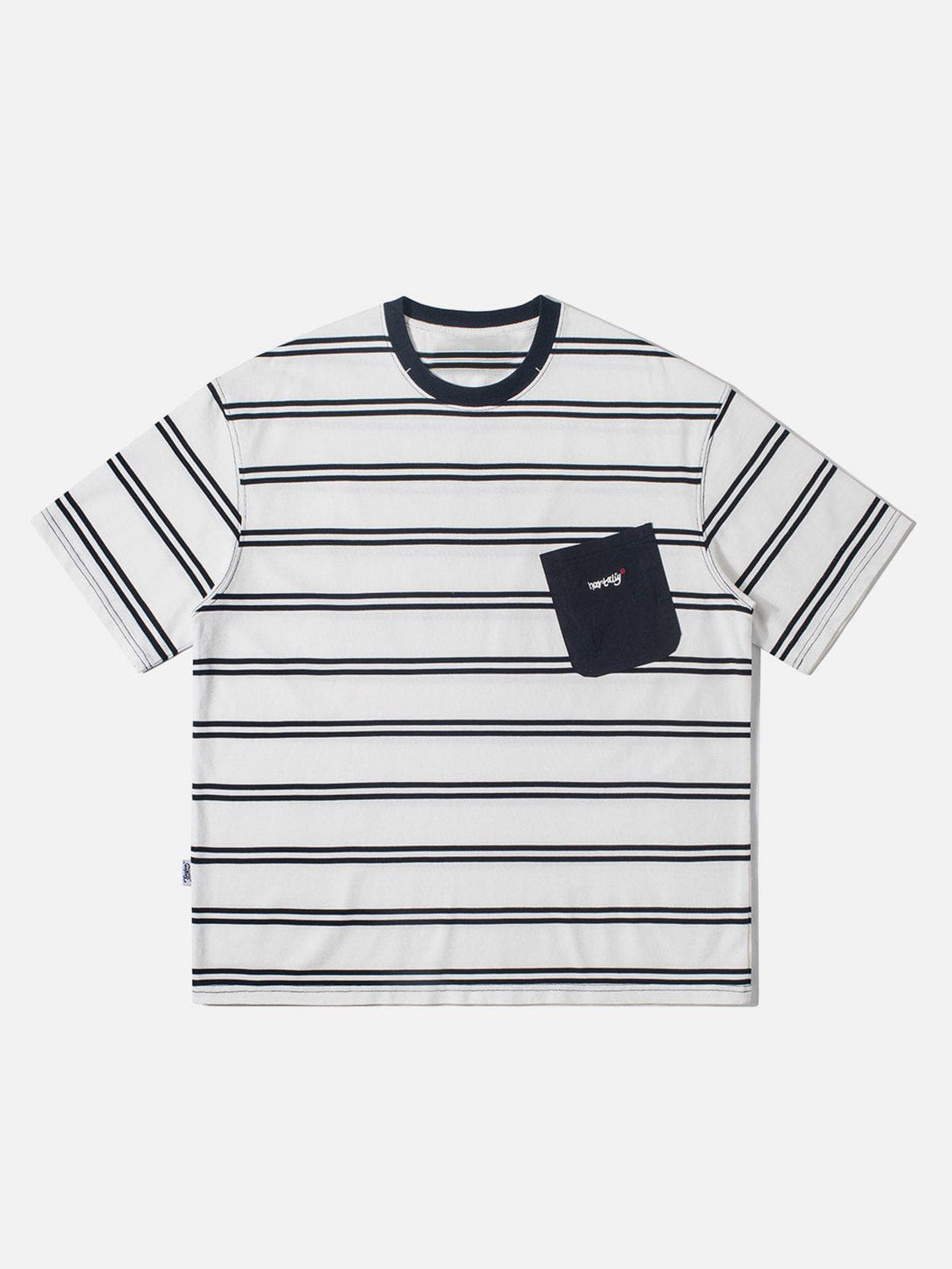 AlanBalen® - Striped Patch Pocket Tee AlanBalen