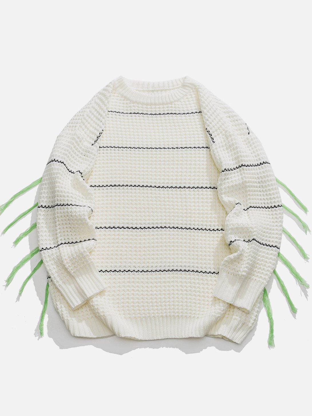 AlanBalen® - Striped Tassel Sweater AlanBalen