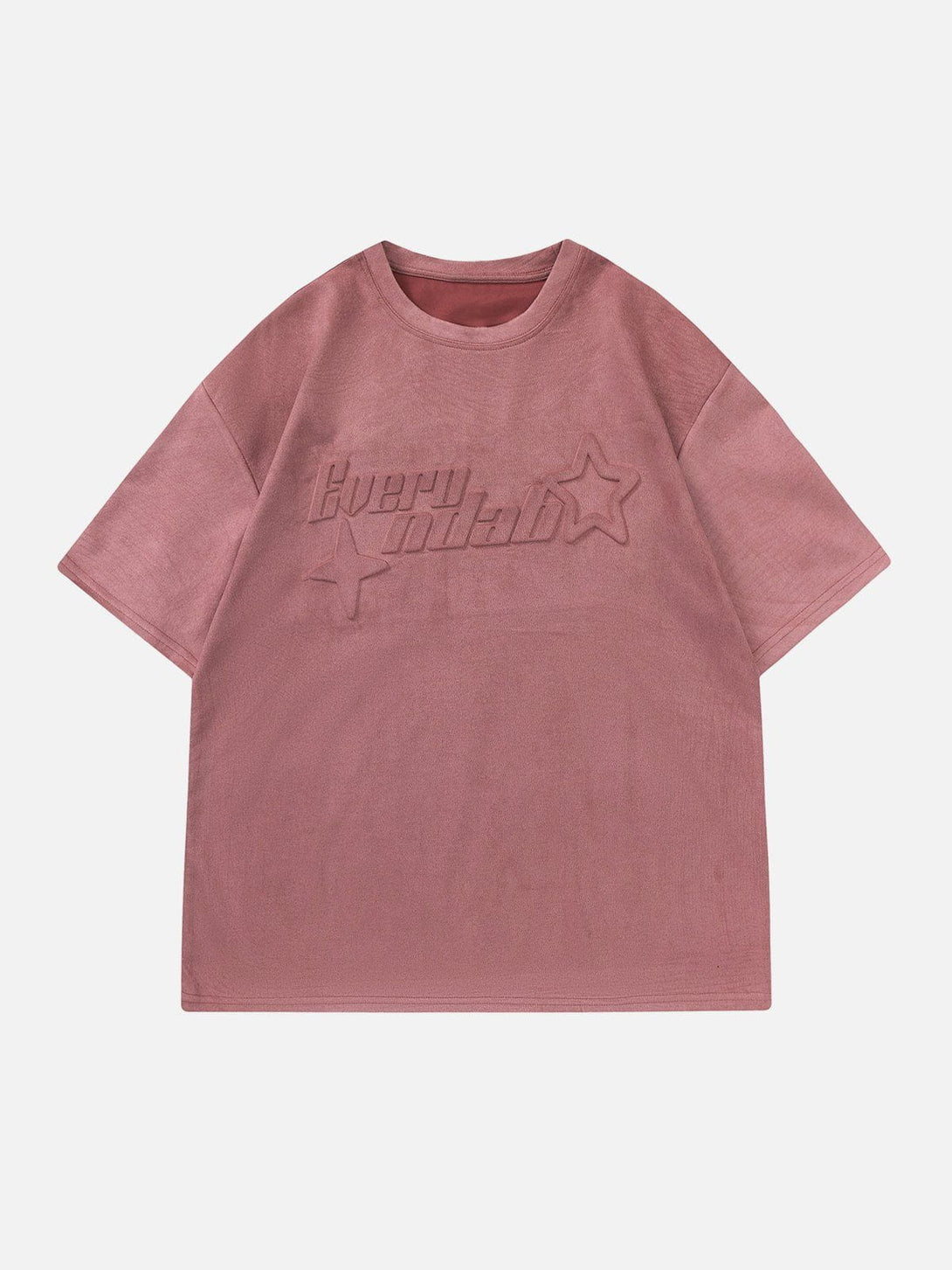 AlanBalen® - Suede Star Embossed Tee AlanBalen