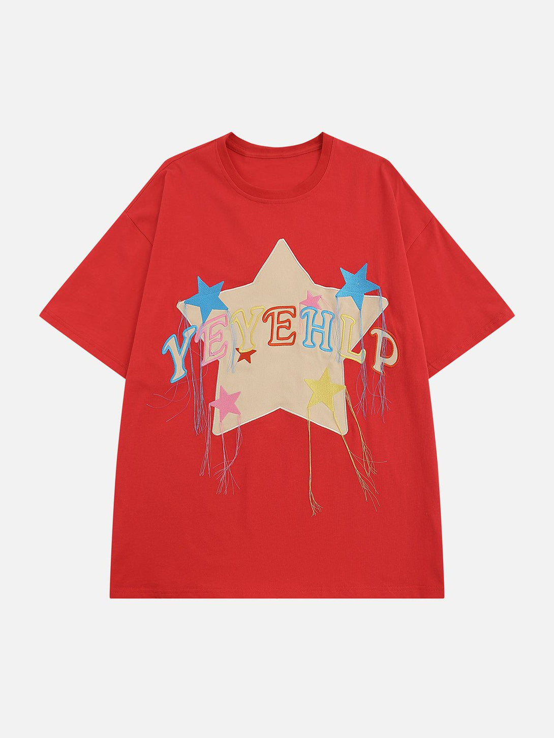 AlanBalen® - Tassel Embroidery Star Tee AlanBalen