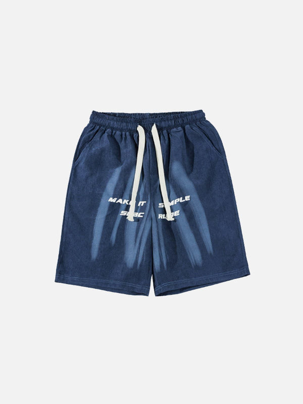 AlanBalen® - Tie-Dye Drawstring Shorts AlanBalen