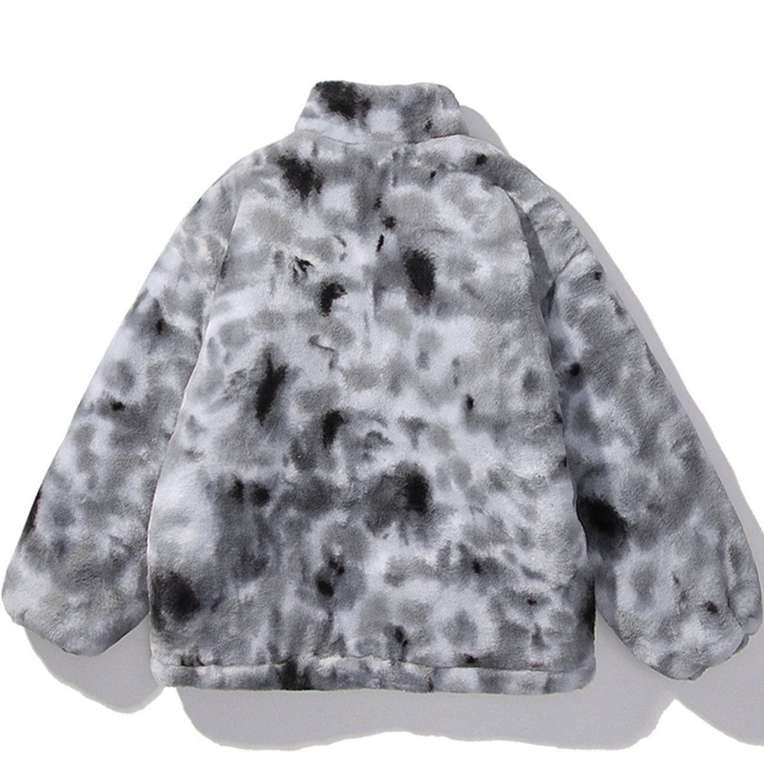 AlanBalen® - Tie Dye Winter Coat AlanBalen