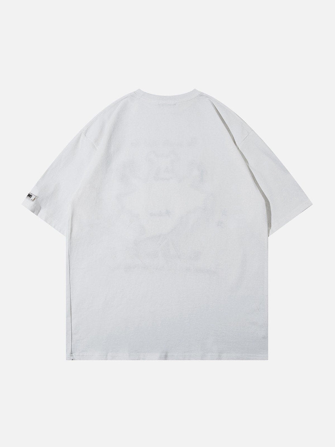 AlanBalen® - Towel Embroidery Ghost Print Tee AlanBalen