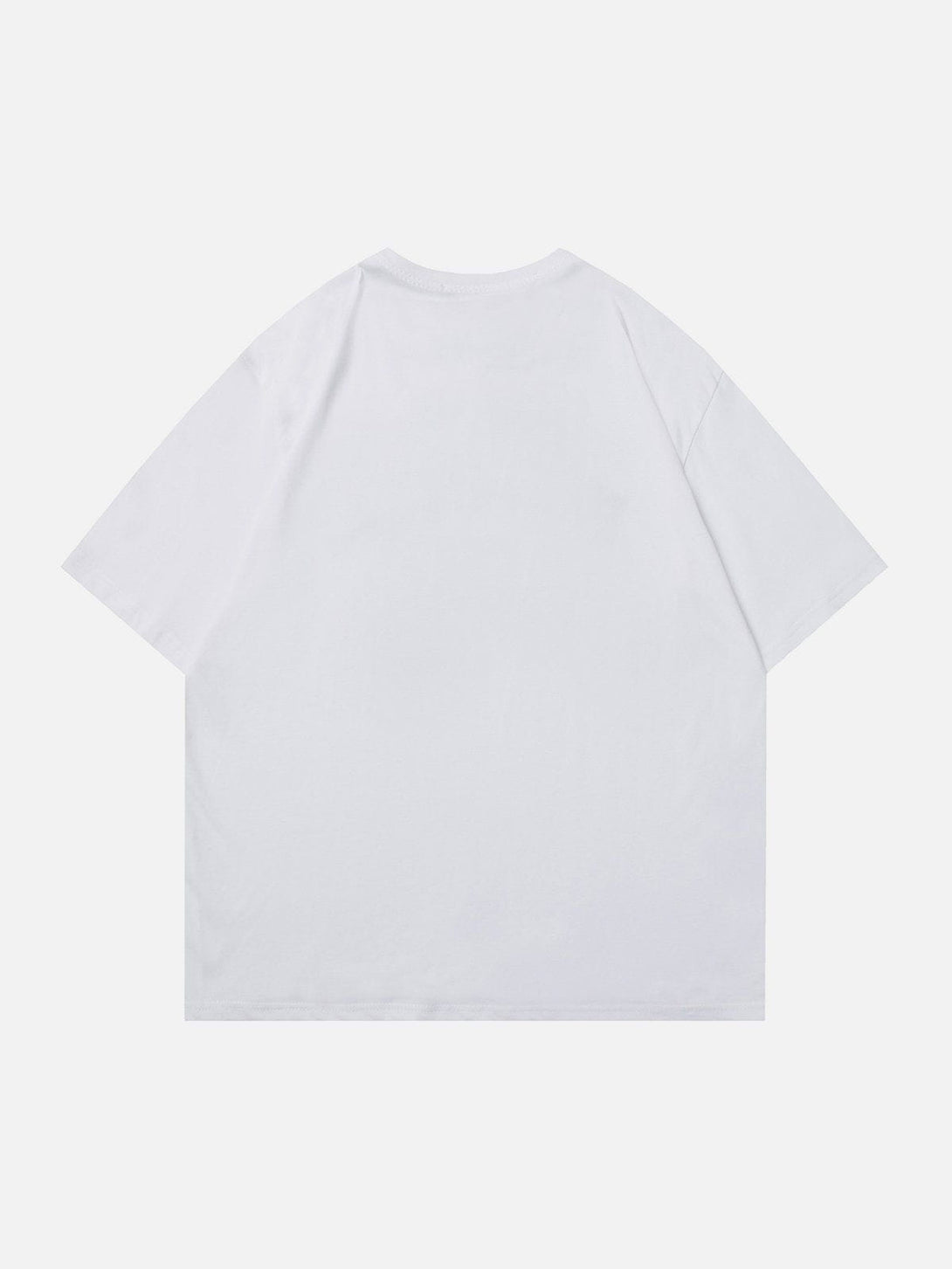 AlanBalen® - Towel Embroidery Letter Print Tee AlanBalen