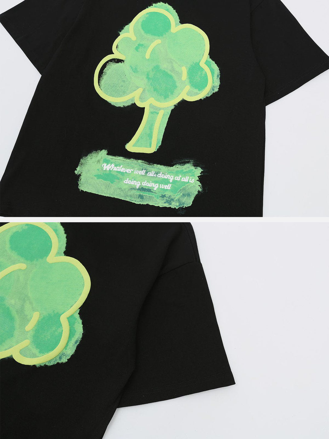 AlanBalen® - Tree Graphic Print Tee AlanBalen