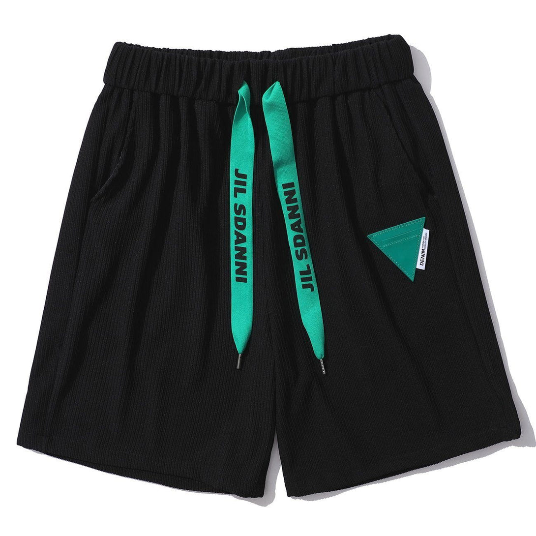 AlanBalen® - Triangle Decals Shorts AlanBalen