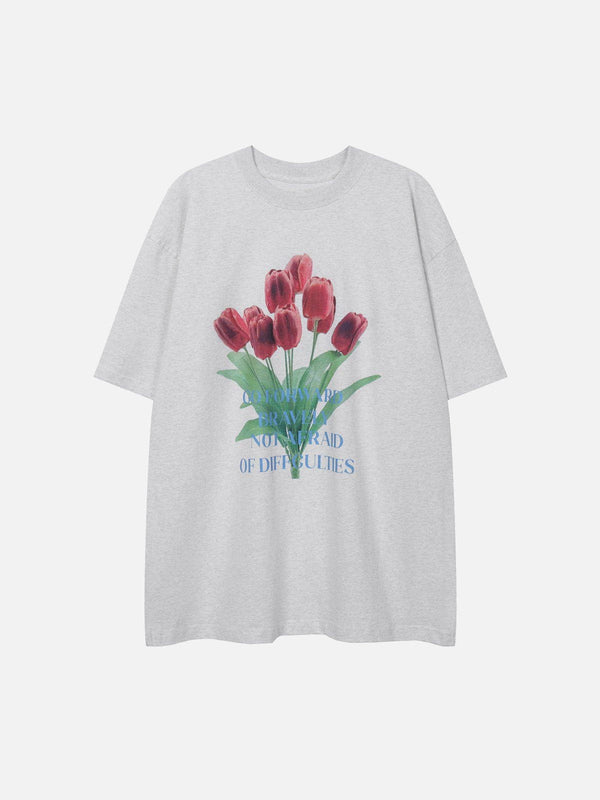 AlanBalen® - Tulip Print Tee AlanBalen