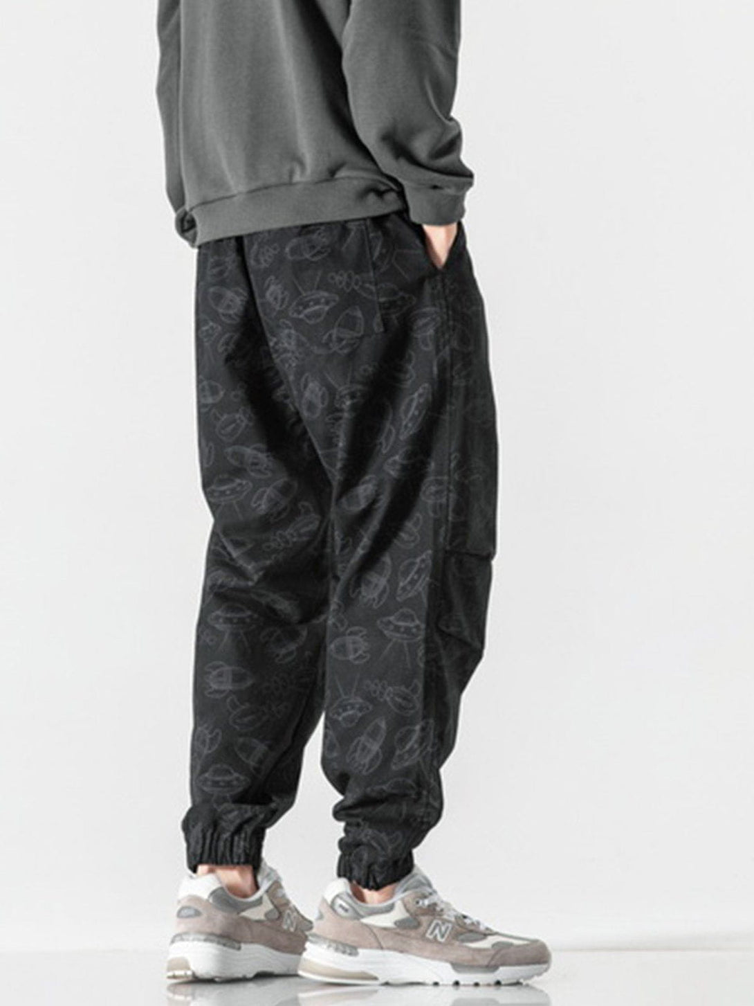 AlanBalen® - UFO Pattern Pants AlanBalen