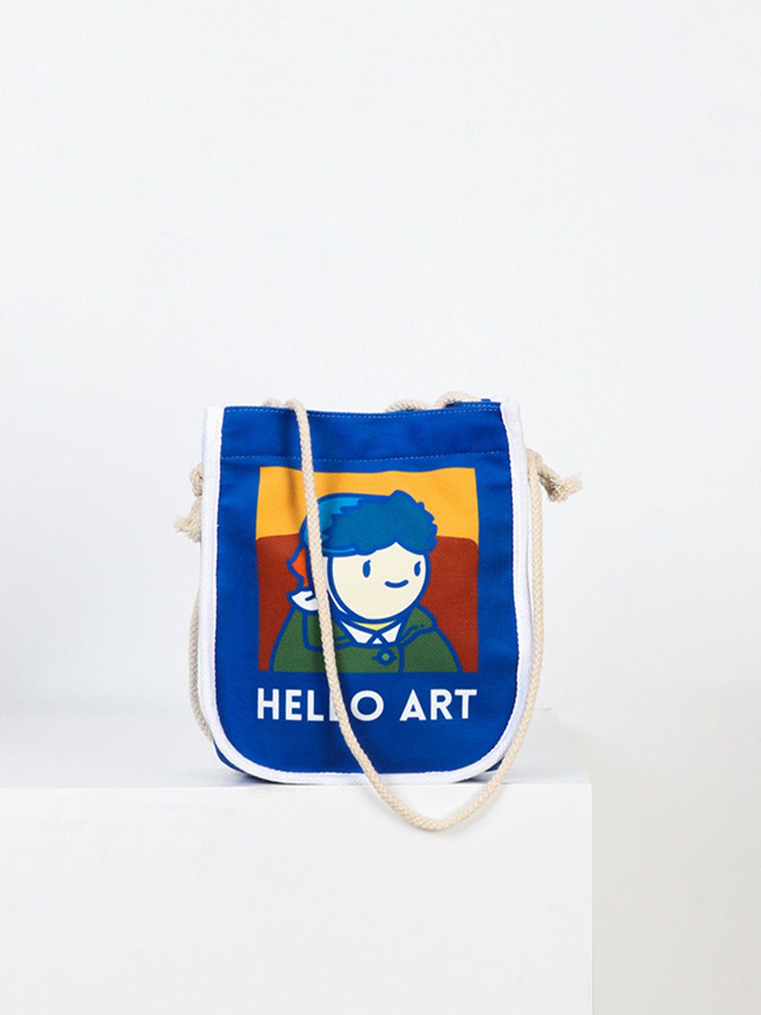 AlanBalen® - Van Gogh Cartoon Printed Crossbody Bag AlanBalen