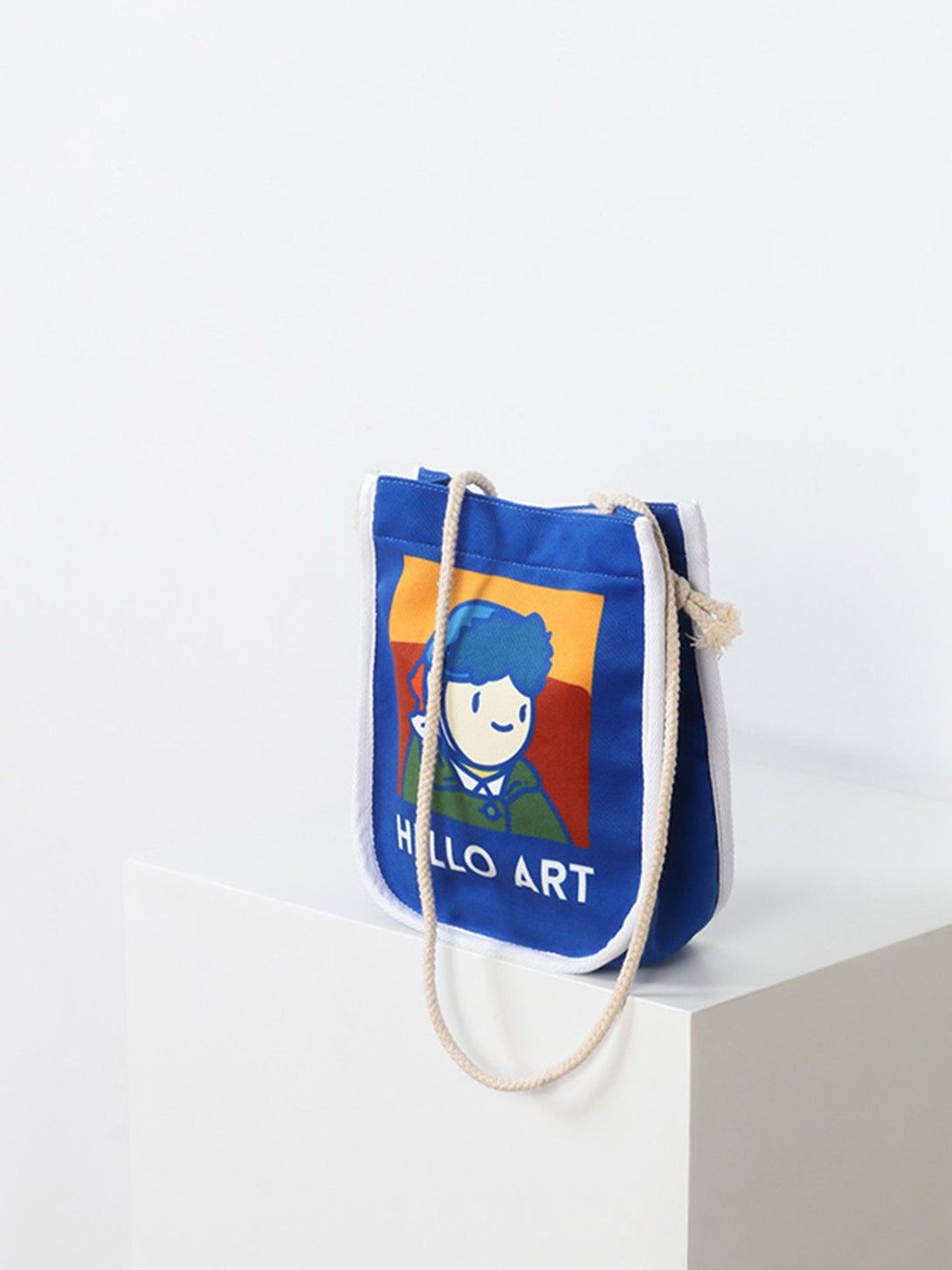 AlanBalen® - Van Gogh Cartoon Printed Crossbody Bag AlanBalen