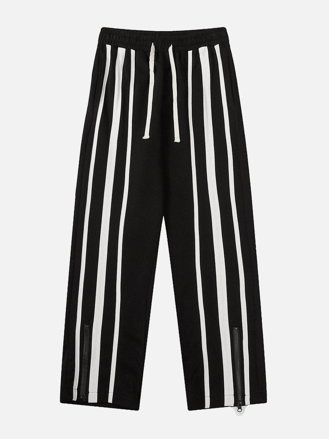 AlanBalen® - Vertical Stripe Drawstring Sweatpants AlanBalen