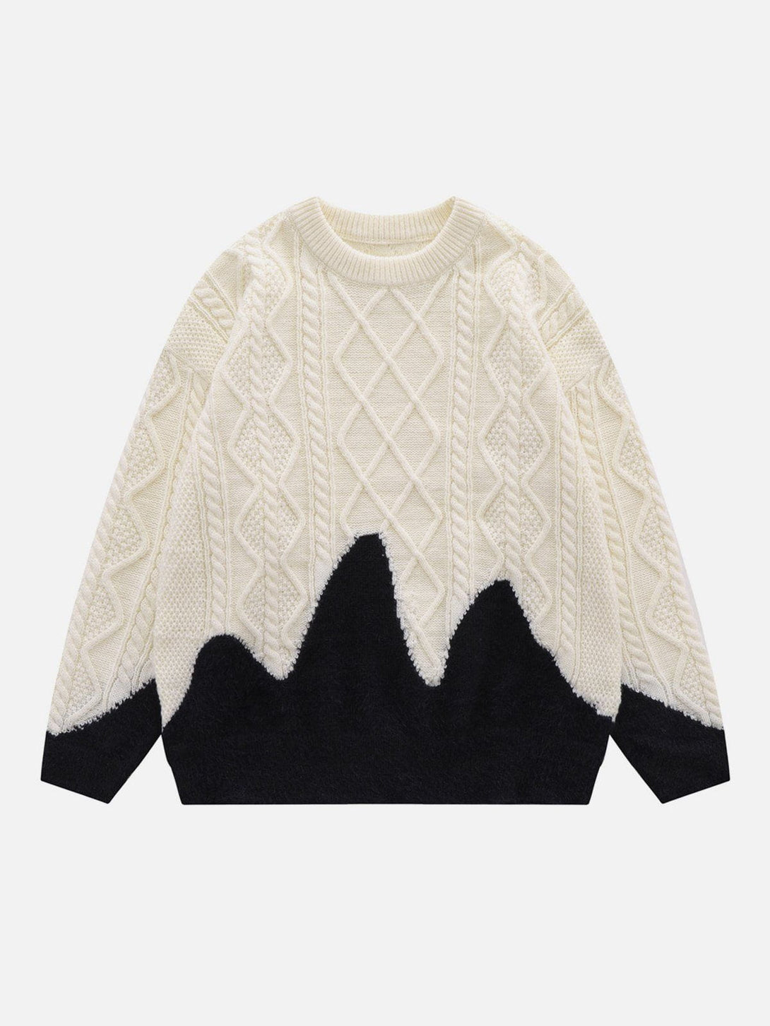 AlanBalen® - Vintage Colorblock Sweater AlanBalen