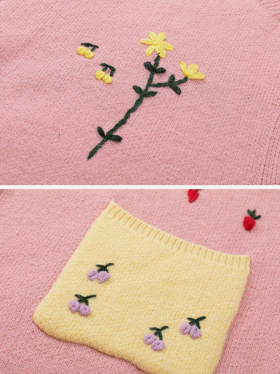 AlanBalen® - Vintage Floral Embroidery Cardigan AlanBalen