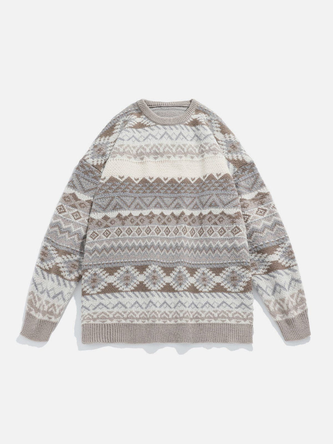 AlanBalen® - Vintage Jacquard Sweater AlanBalen