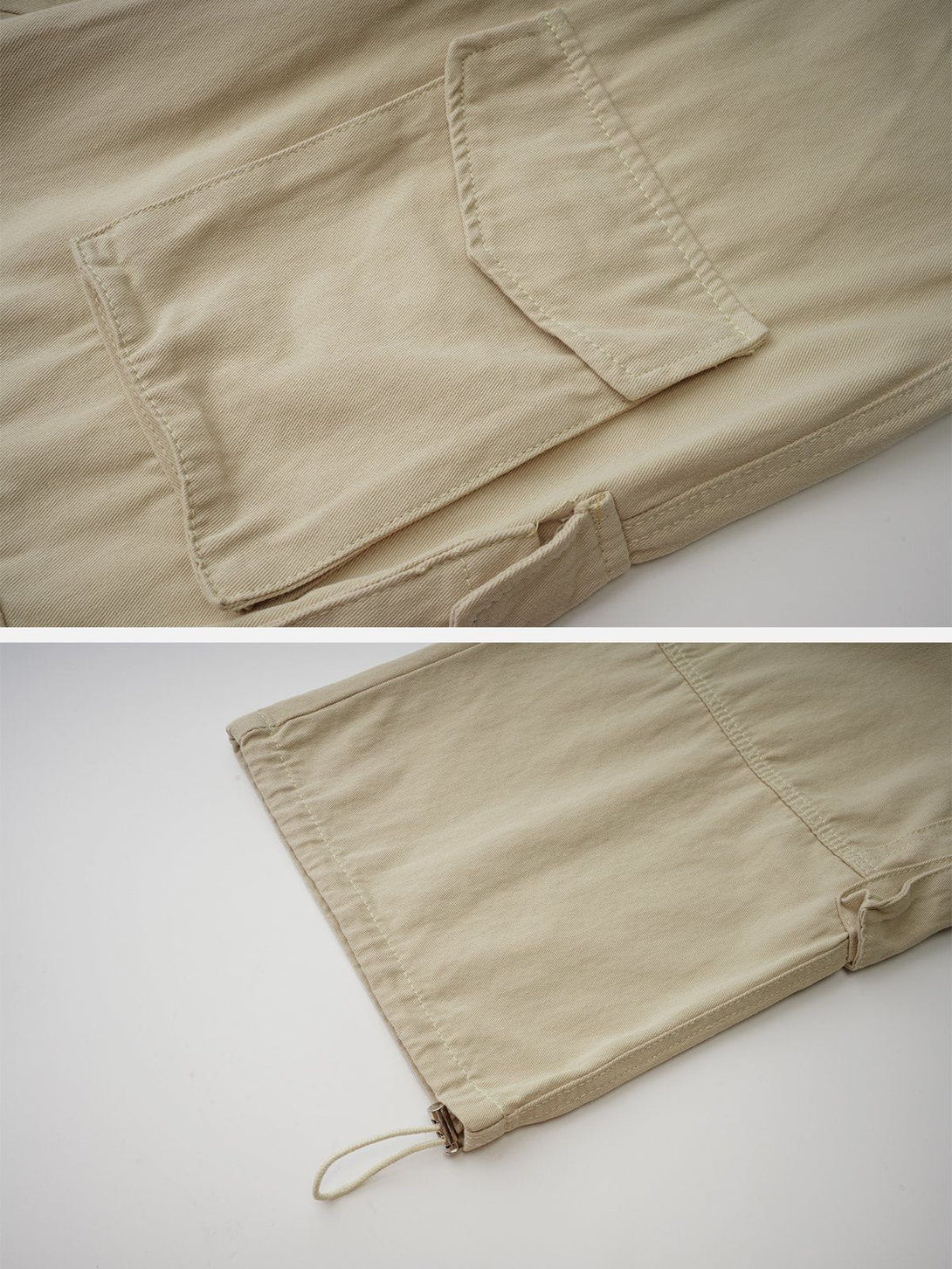 AlanBalen® - Vintage Multi-Pocket Solid Cargo Pants AlanBalen