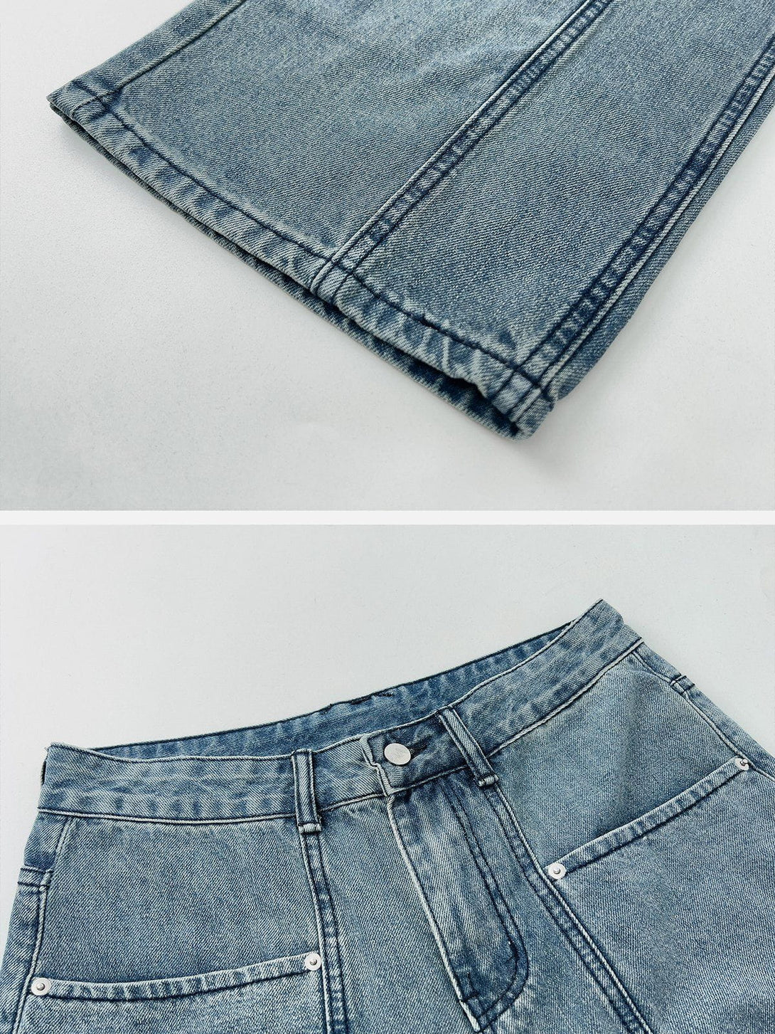 AlanBalen® - Vintage Patchwork Design Jeans AlanBalen