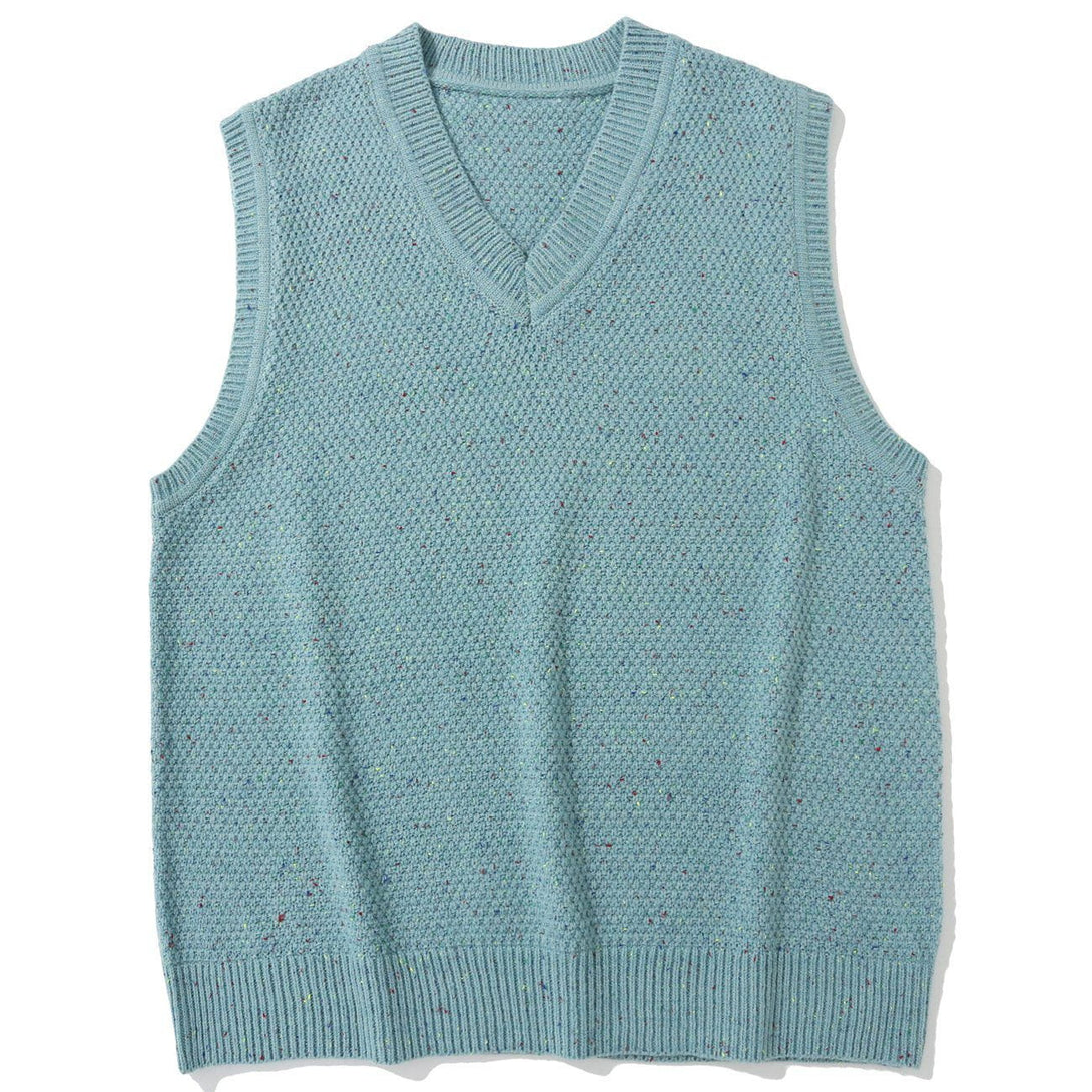 AlanBalen® - Vintage Pure Color Sweater Vest AlanBalen
