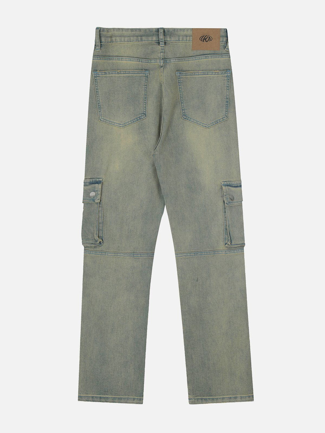 AlanBalen® - Vintage Wash Multi Pocket Jeans AlanBalen