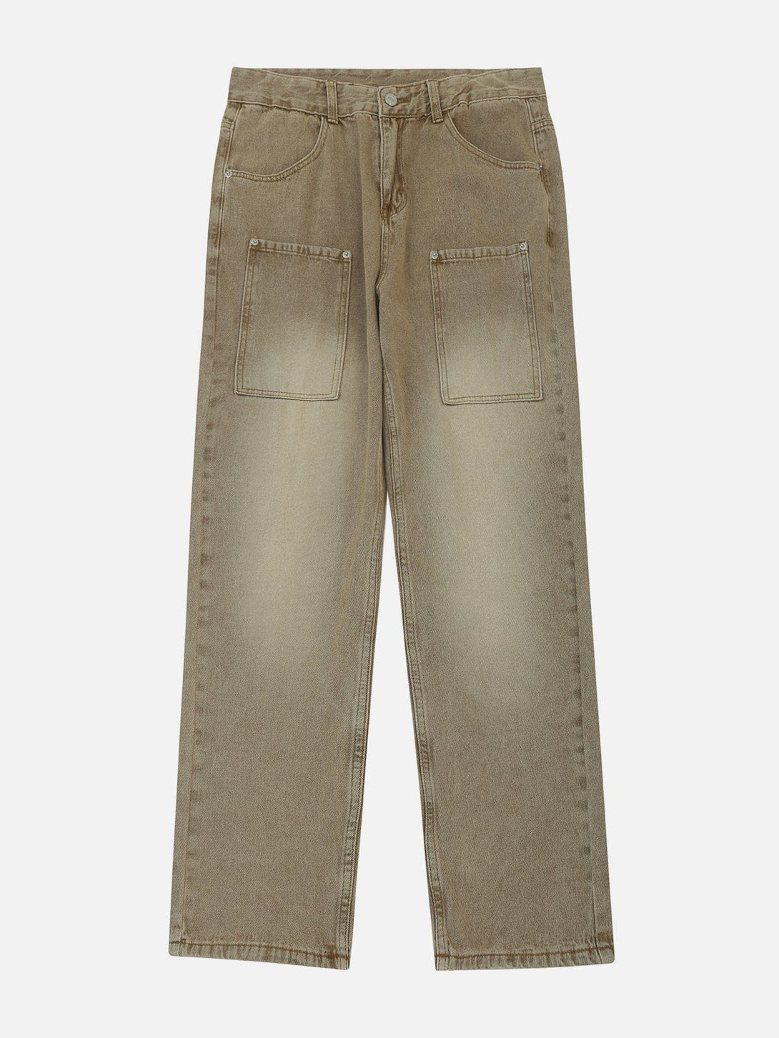 AlanBalen® - Vintage Washed ZIP UP Jeans AlanBalen