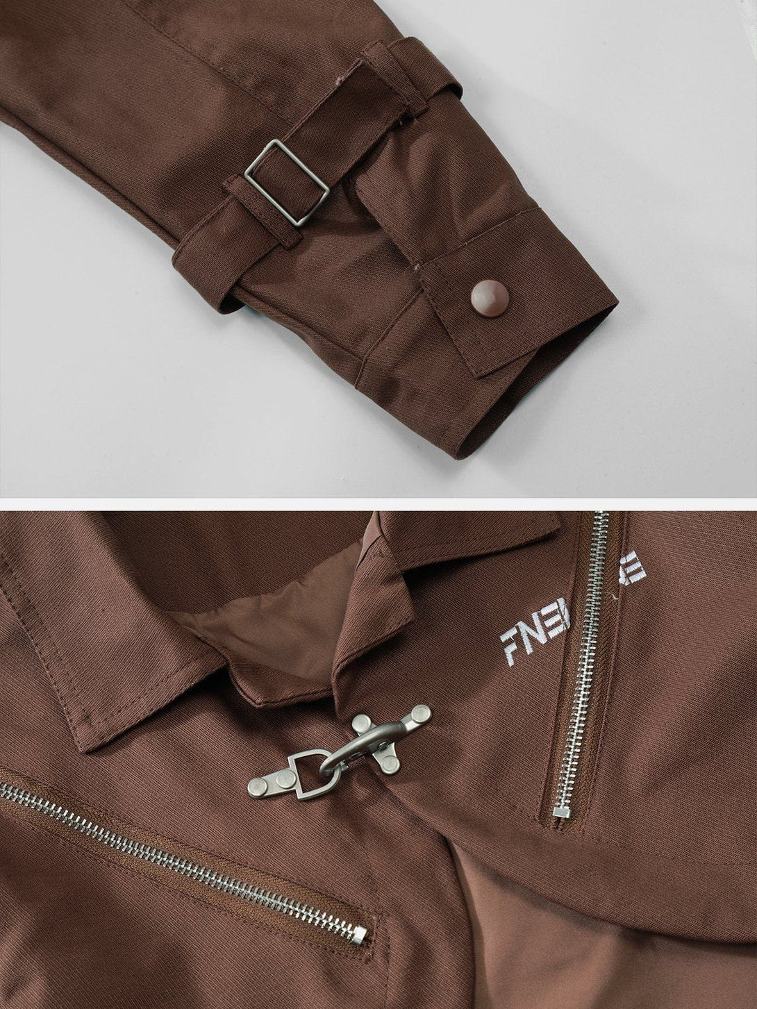 AlanBalen® - Vintage Zip Design Jacket AlanBalen