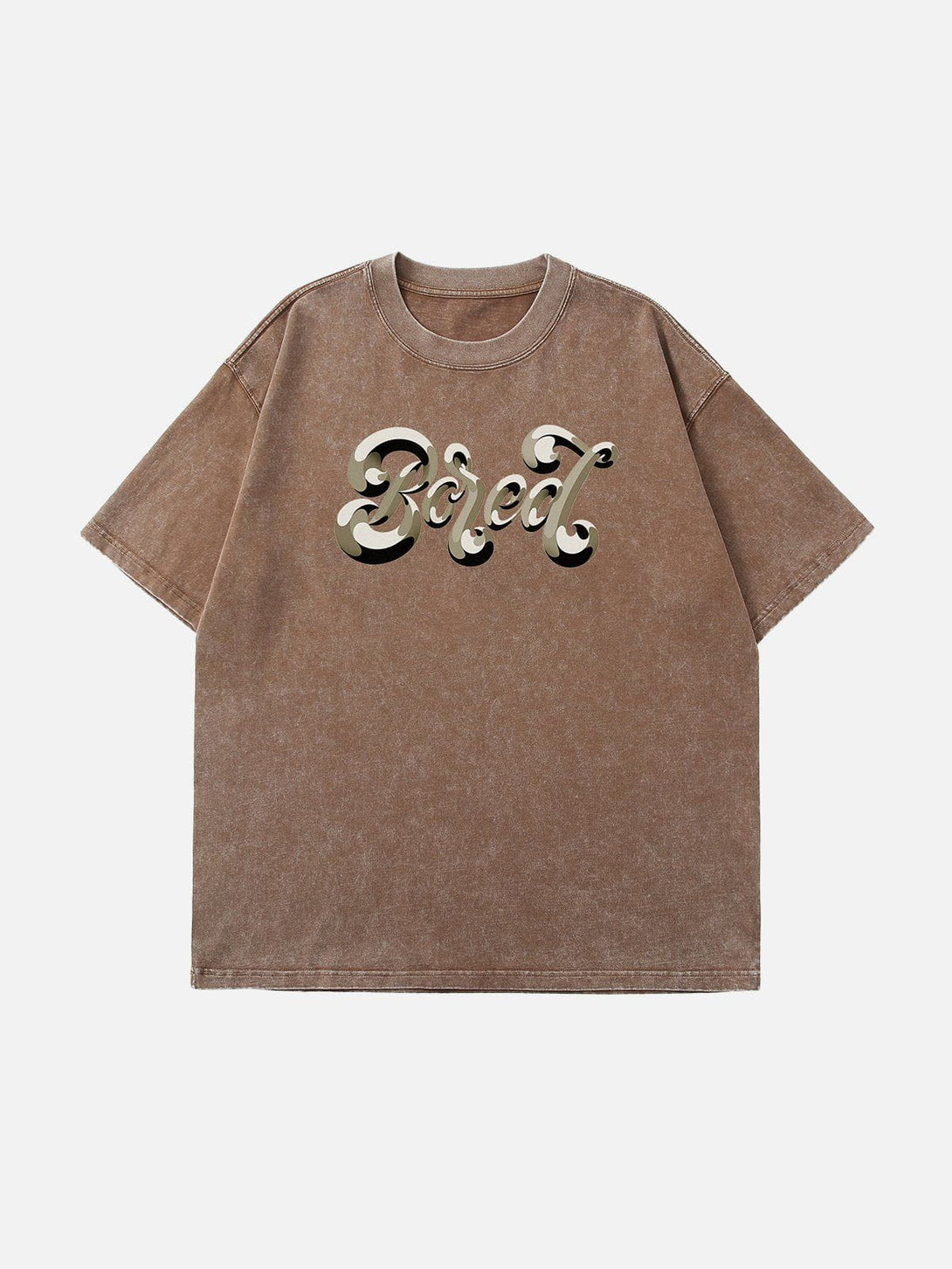 AlanBalen® - Washed Alphabet Print Tee AlanBalen