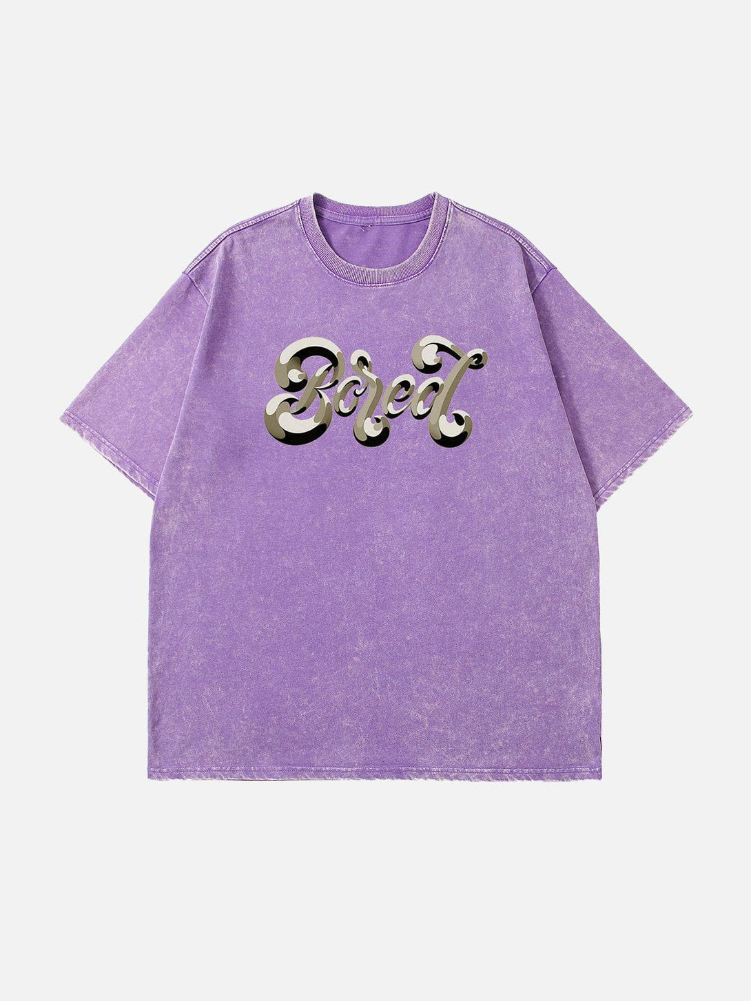 AlanBalen® - Washed Alphabet Print Tee AlanBalen