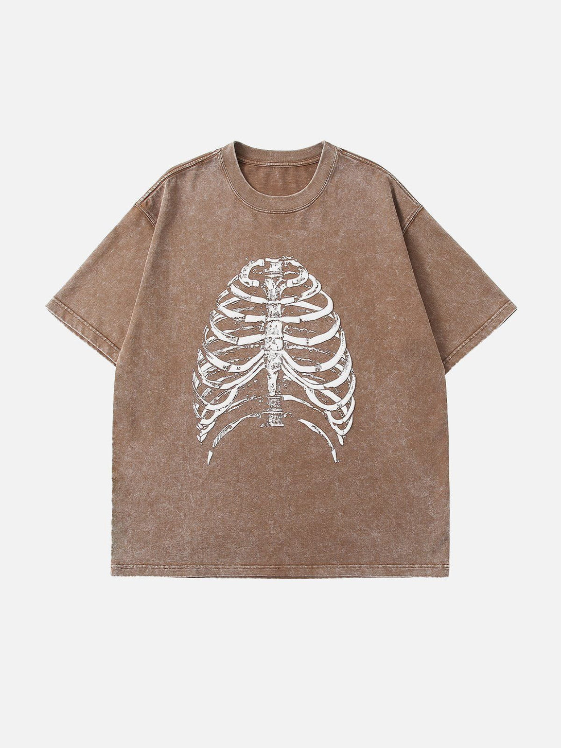 AlanBalen® - Washed Body Skeleton Print Tee AlanBalen