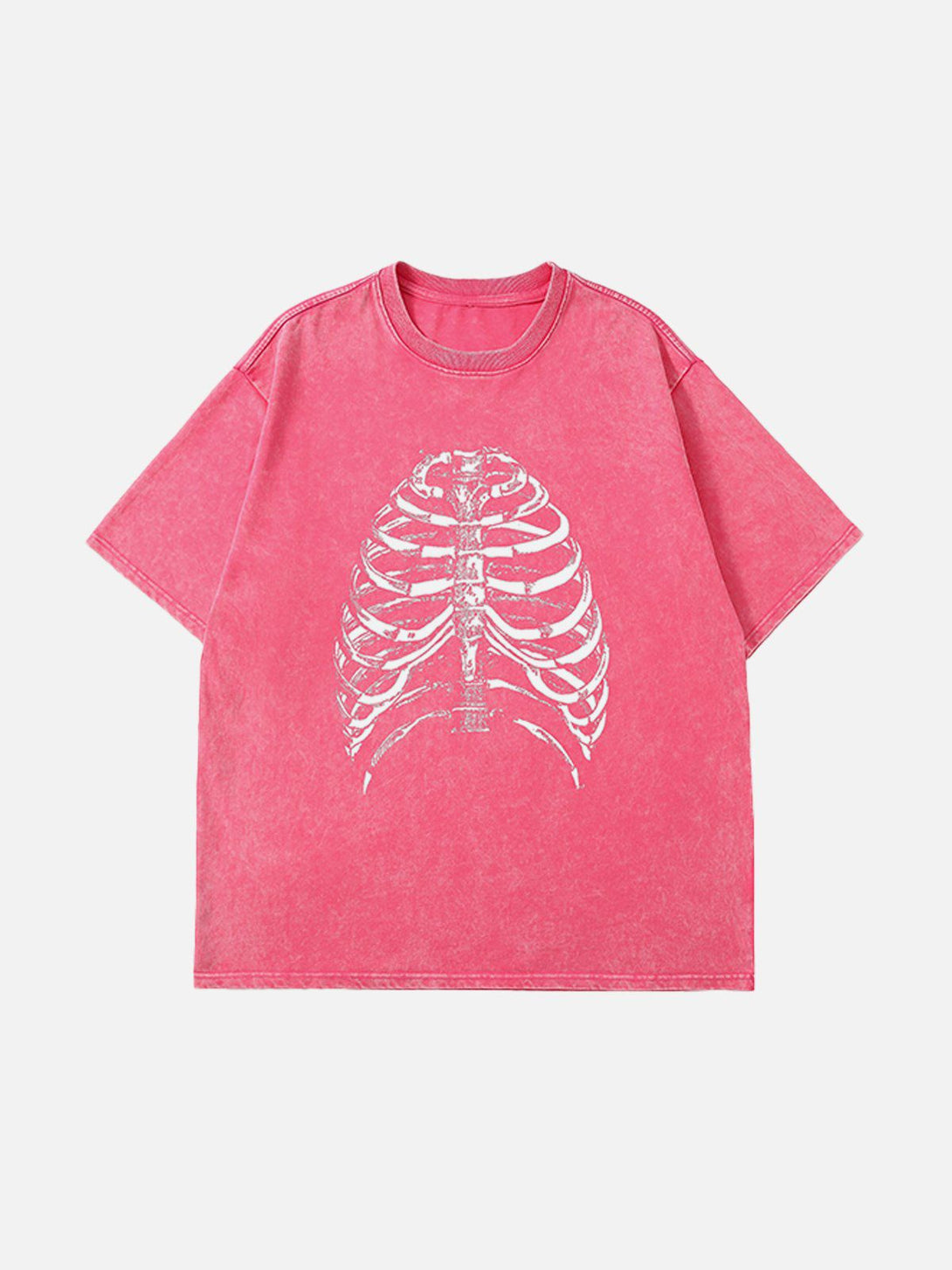 AlanBalen® - Washed Body Skeleton Print Tee AlanBalen