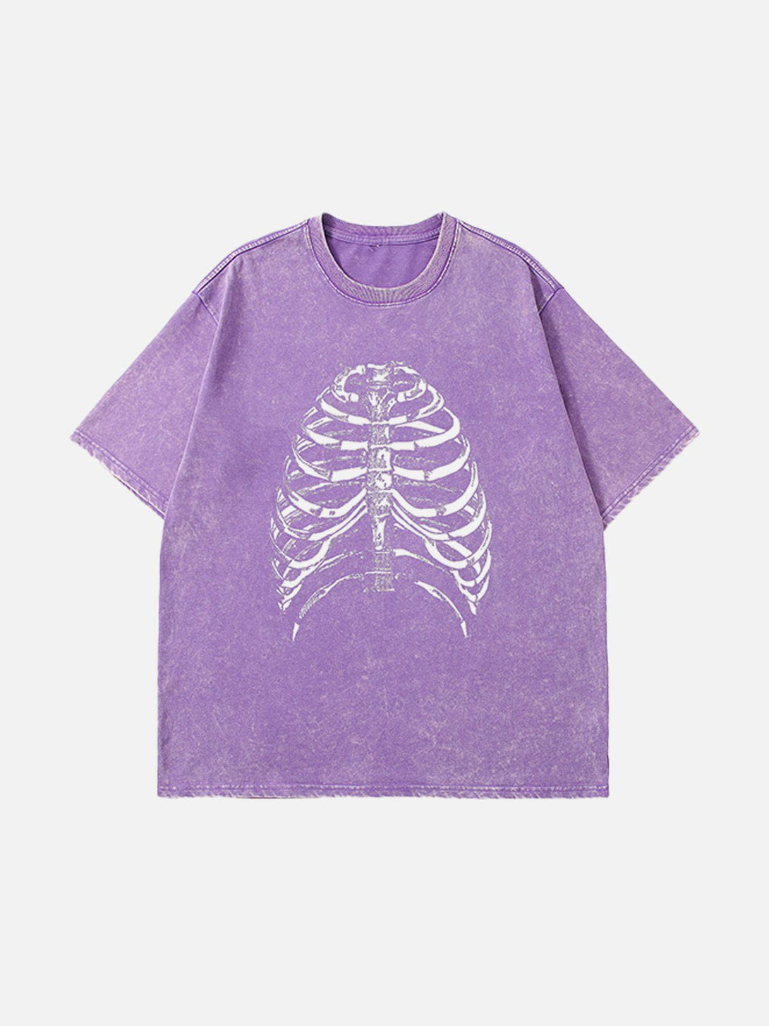 AlanBalen® - Washed Body Skeleton Print Tee AlanBalen