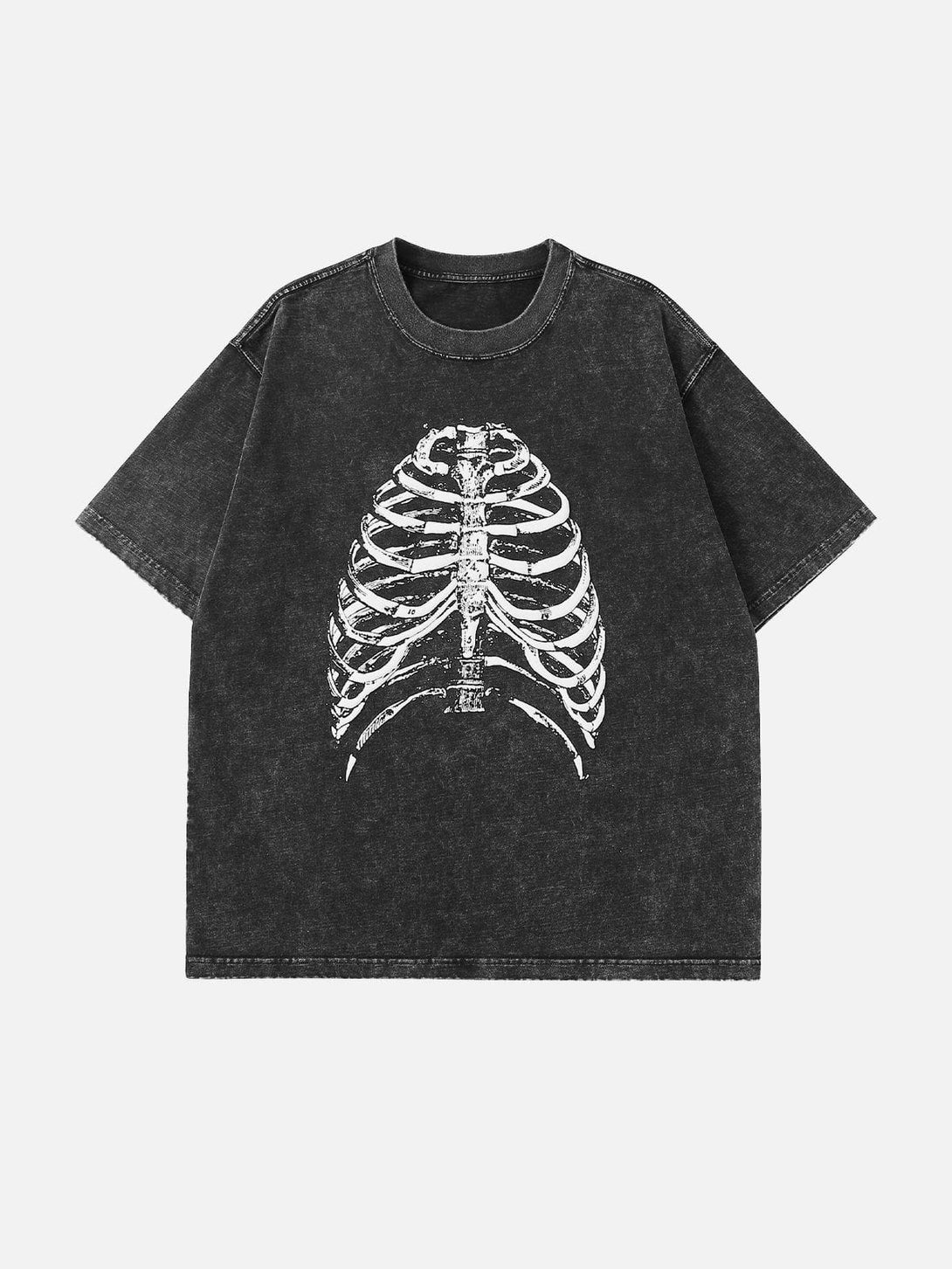 AlanBalen® - Washed Body Skeleton Print Tee AlanBalen