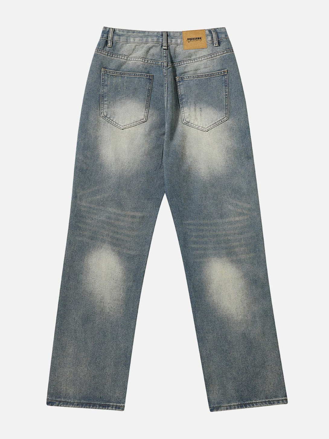 AlanBalen® - Washed Broken Holes Jeans AlanBalen